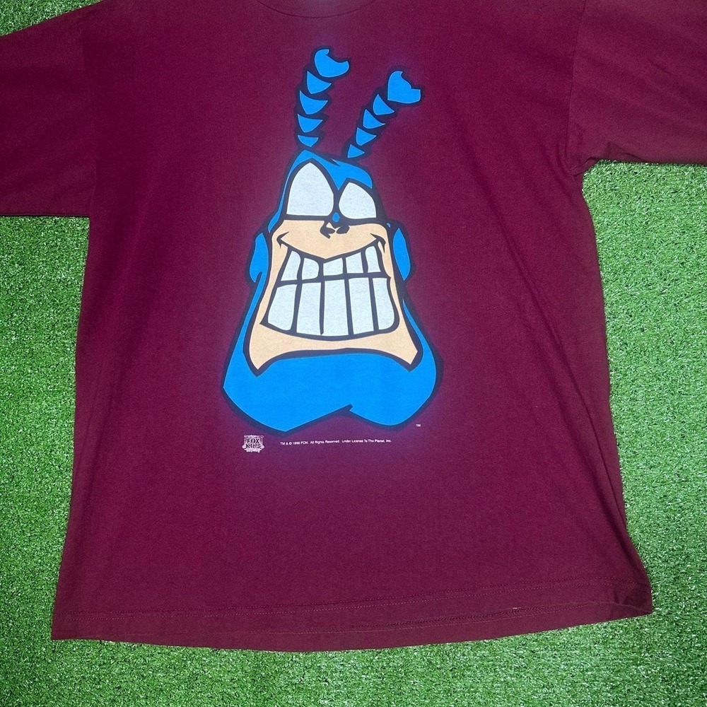 Vintage 1996 The Tick Fox T-Shirt Murina Made in USA Men's Size XL 90s Promo - Picture 8 of 16